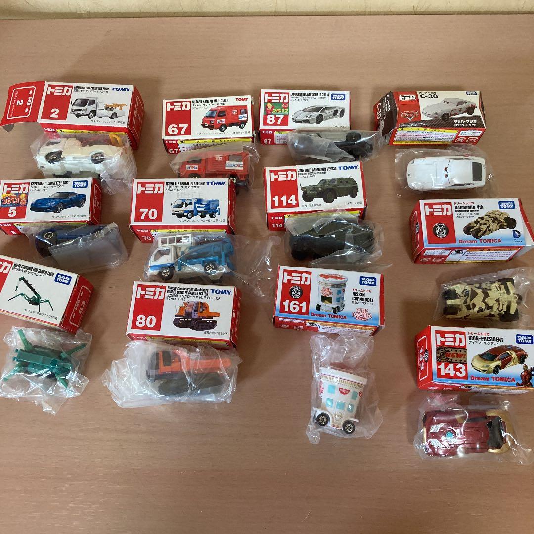 希少⭐️タカラトミー ドリームトミカ バットモービル4th等ミニカー12個セット