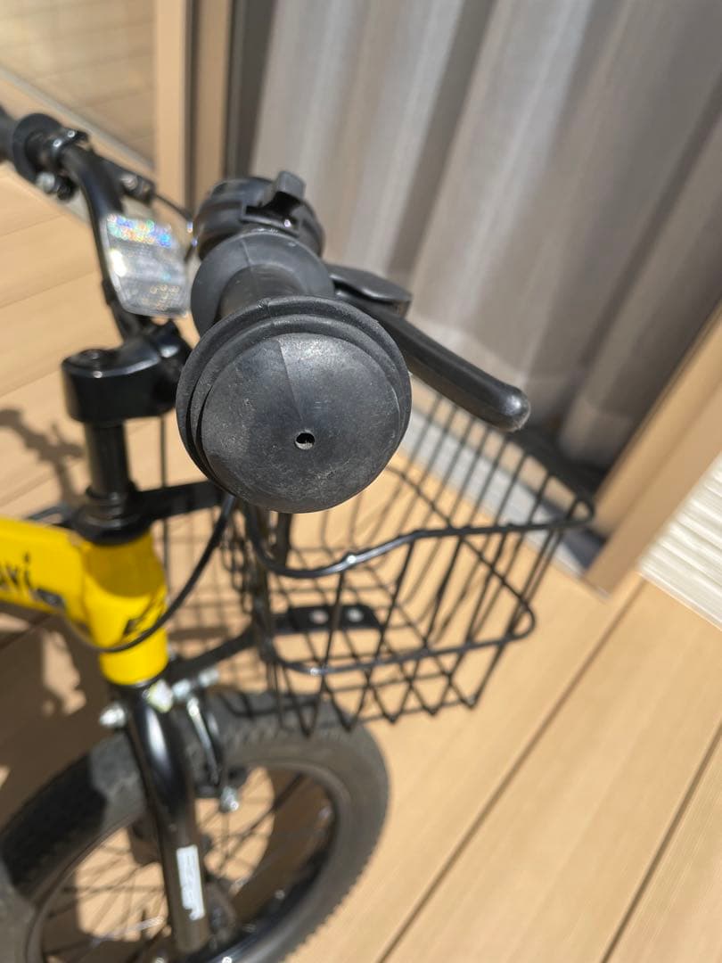 RAVI 子供自転車　14インチ　イエロー