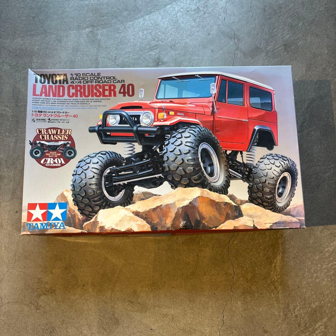 【希少廃盤】タミヤ CR01ランドクルー ザー40