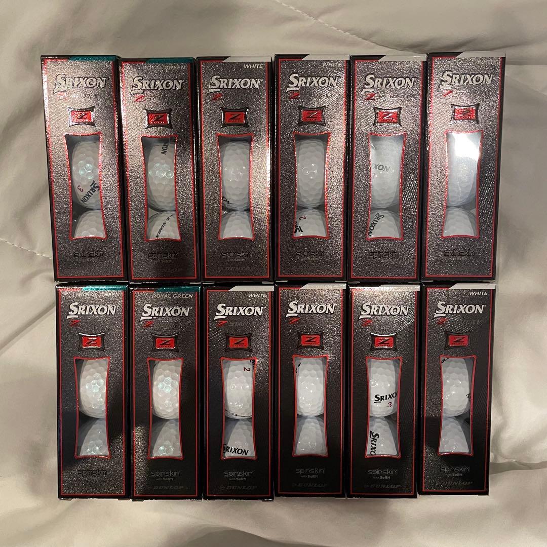 【3箱】SRIXON Z-STAR XV スリクソン ゴルフボール 12スリーブ