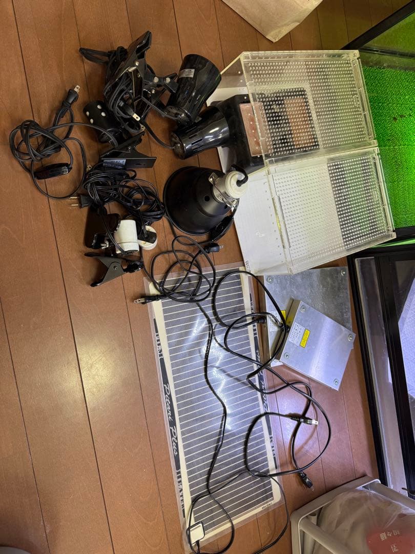 爬虫類用品色々！