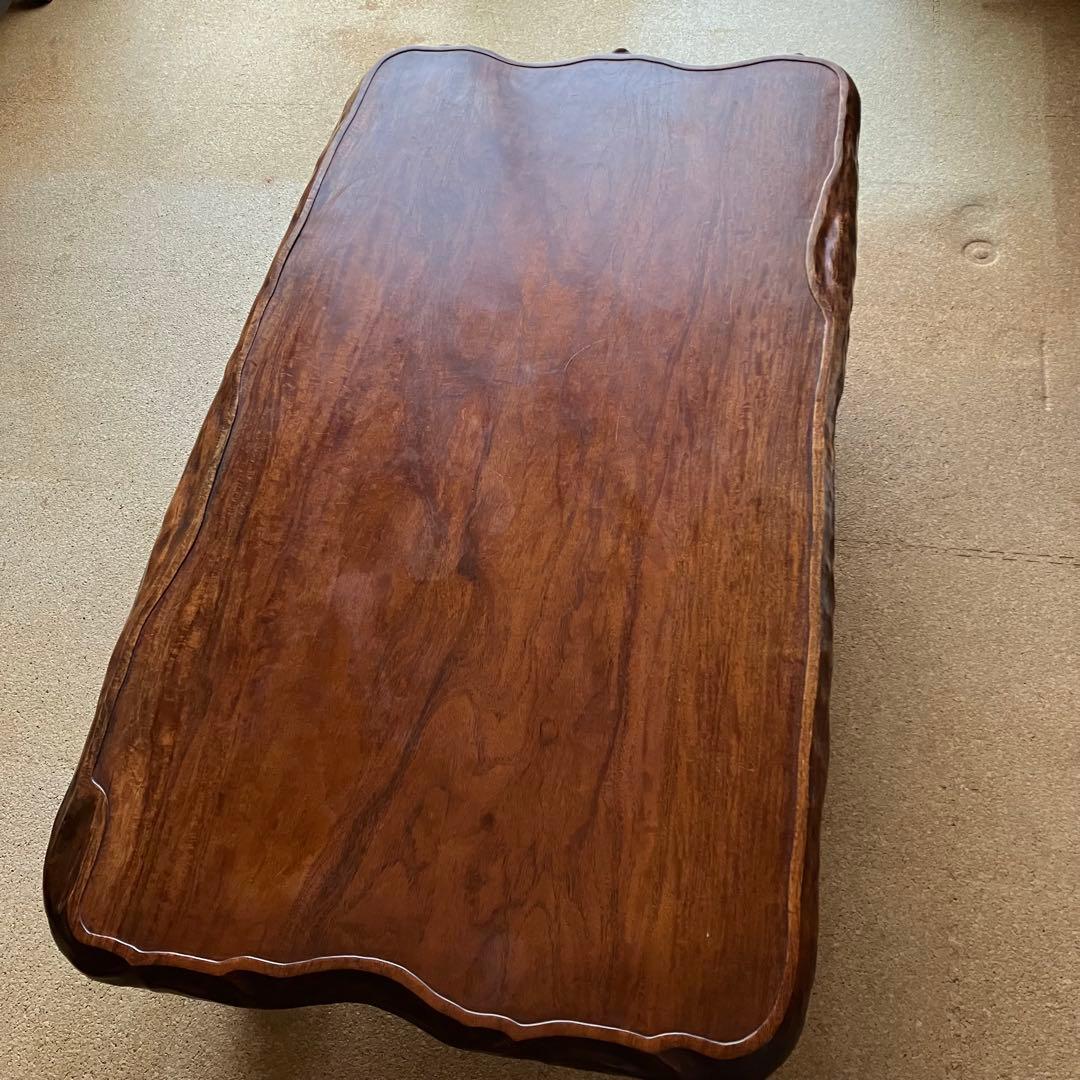 一枚板　座卓　アンティーク　和室　座敷　畳