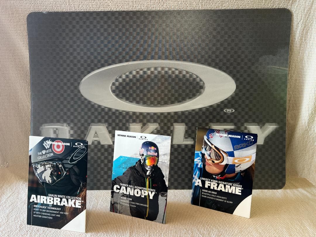 最終価格　90s oaklay ホログラム　パネル　＆スノーライダーズパネル