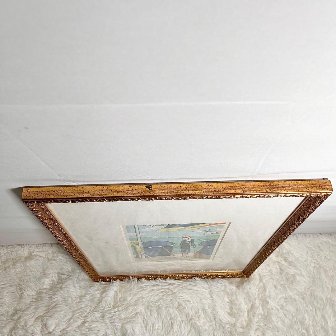 【希少作】カシニョール　EA版 「ドーヴィルの優雅な女性」直筆サイン