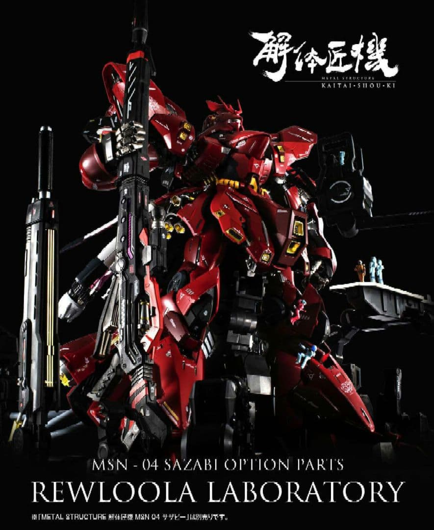 解体匠機 MSN-04 サザビー専用オプションパーツ レウルーララボラトリー