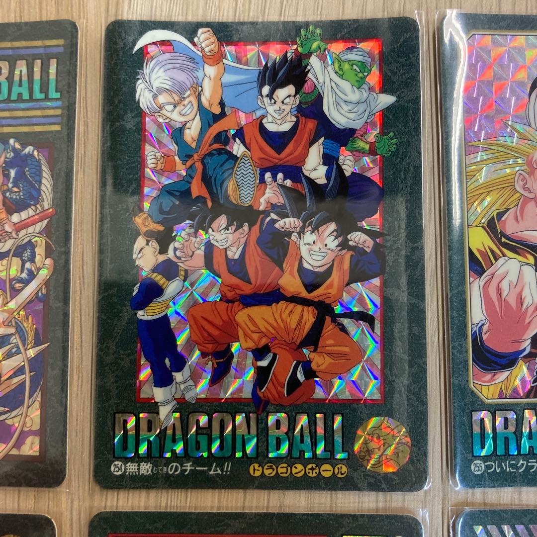 ドラゴンボール カードダス ビジュアルアドベンチャー 7集 キラコンプ 6枚