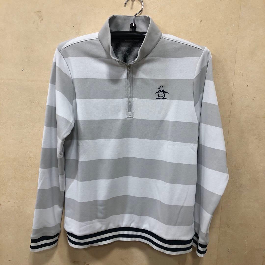 マンシングウエアレディスゴルフZIPアップシャツL