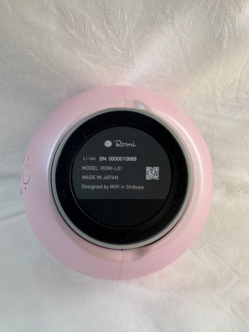 会話AIロボットRomi（Lacatan）新モデル　サクラピンク