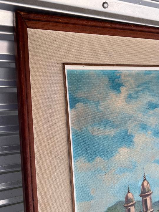 ◆油絵　Eloy Arcas  直筆◆A-3447