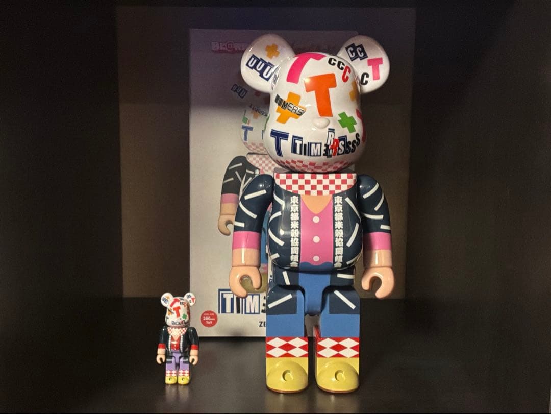 忌野清志郎　タイマーズ　ベアブリック 400 100 %