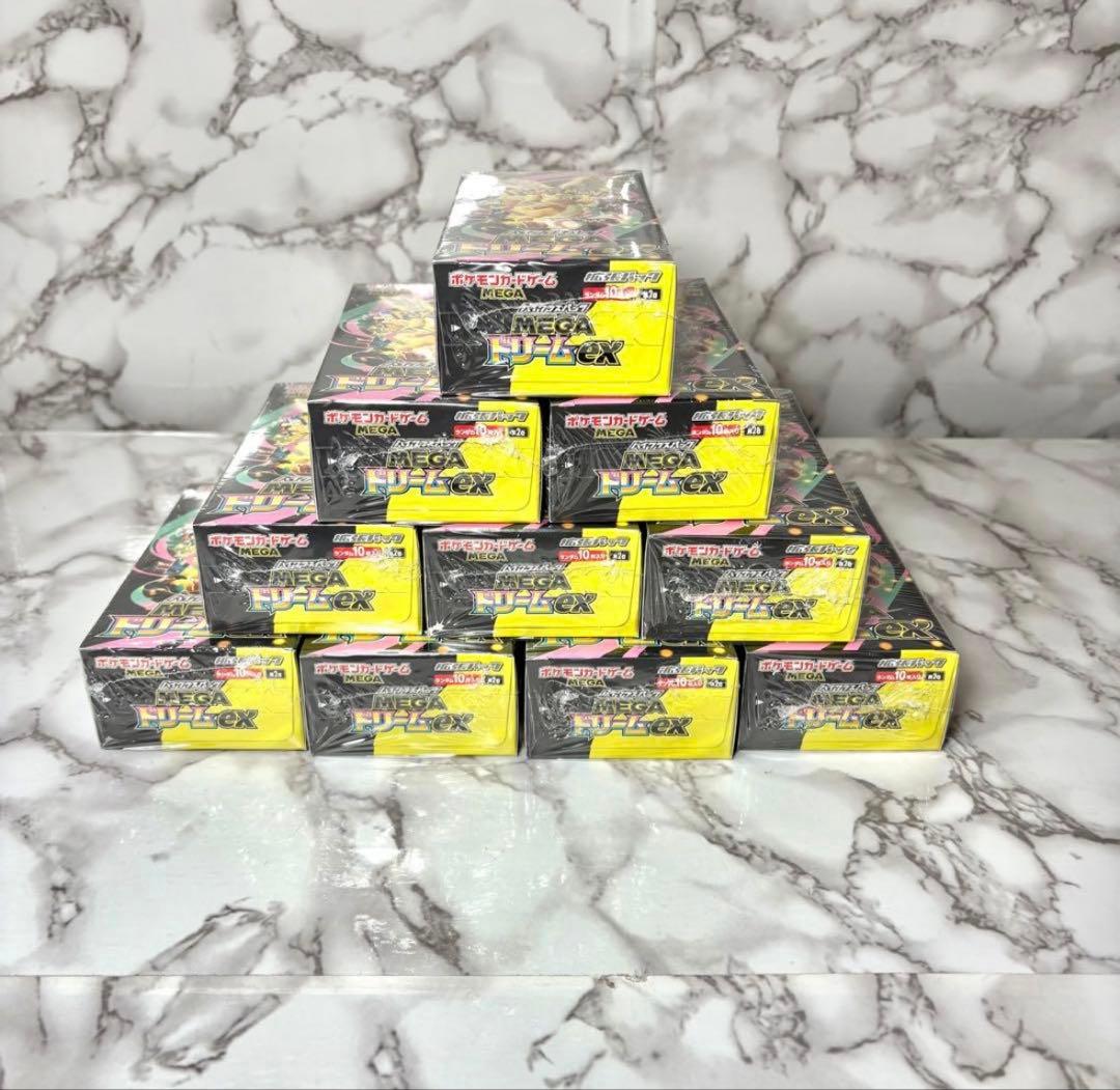 10box シュリンク付 MEGAドリームex 一次流通品 ポケモン　値引き不可