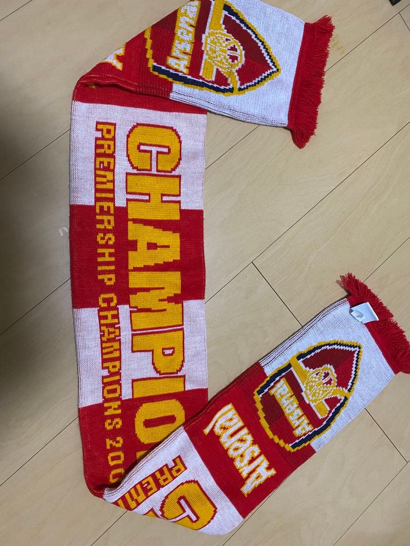 アーセナル プレミアシップチャンピオン スカーフ