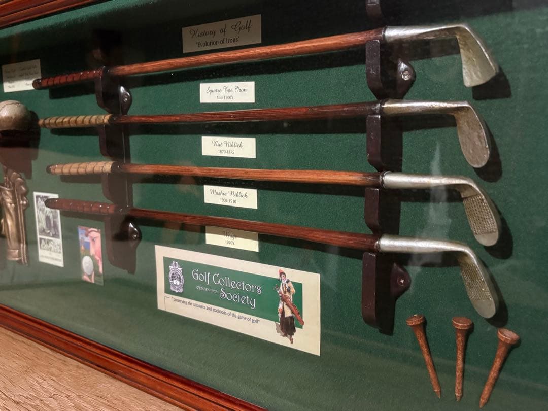 希少サイズ アンティーク GOLF ゴルフクラブ インテリア　ボビージョーンズ