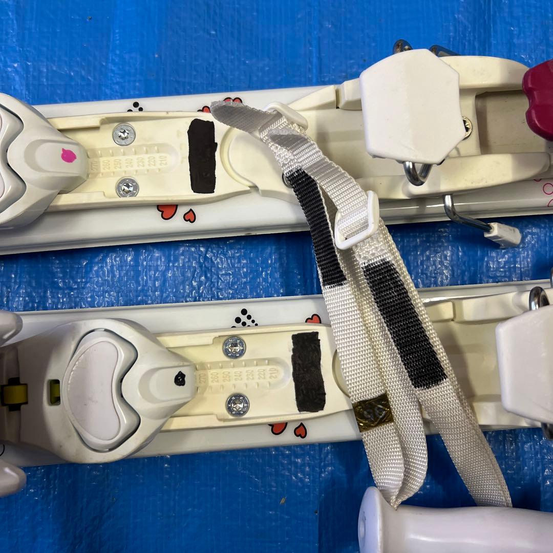 スキー板 ストック 靴 3点セット 130cm 23cm