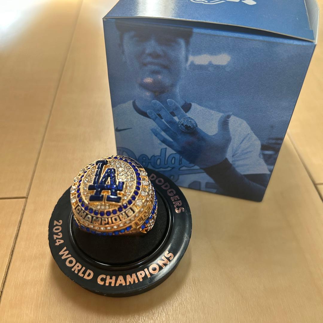 2024年ワールドチャンピオン記念リング 2025年8月6日限定配布 大谷翔平