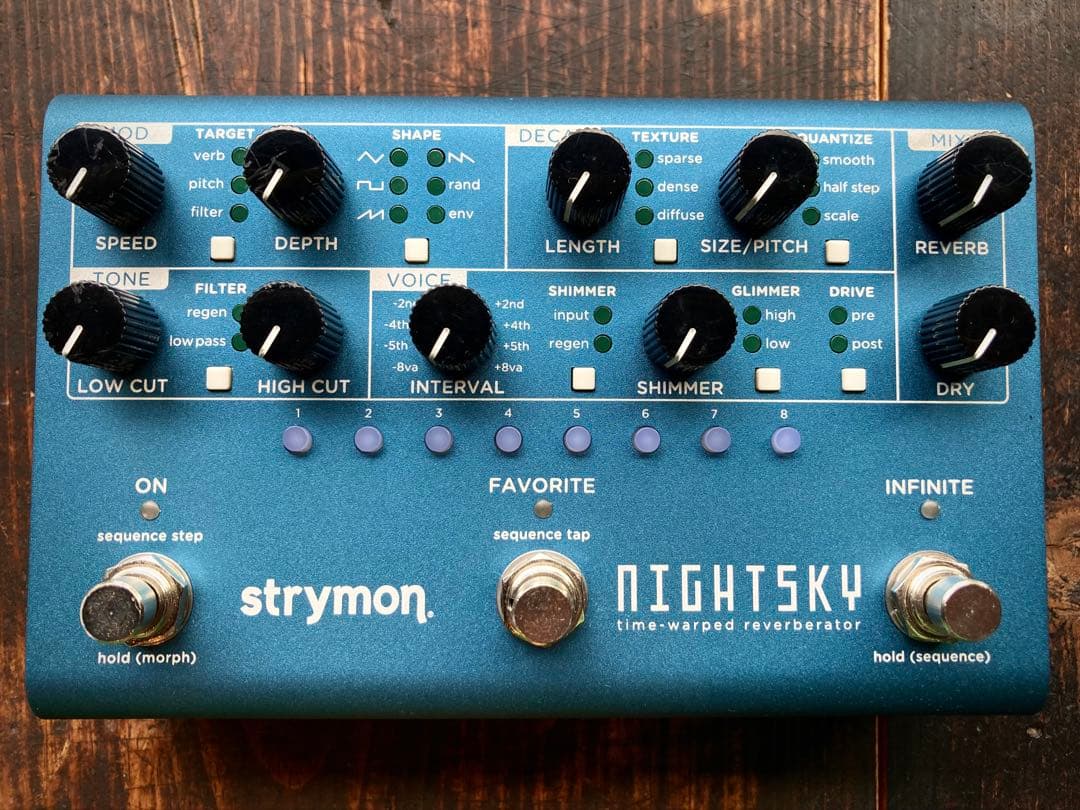 Strymon NIGHTSKY リバーブエフェクター