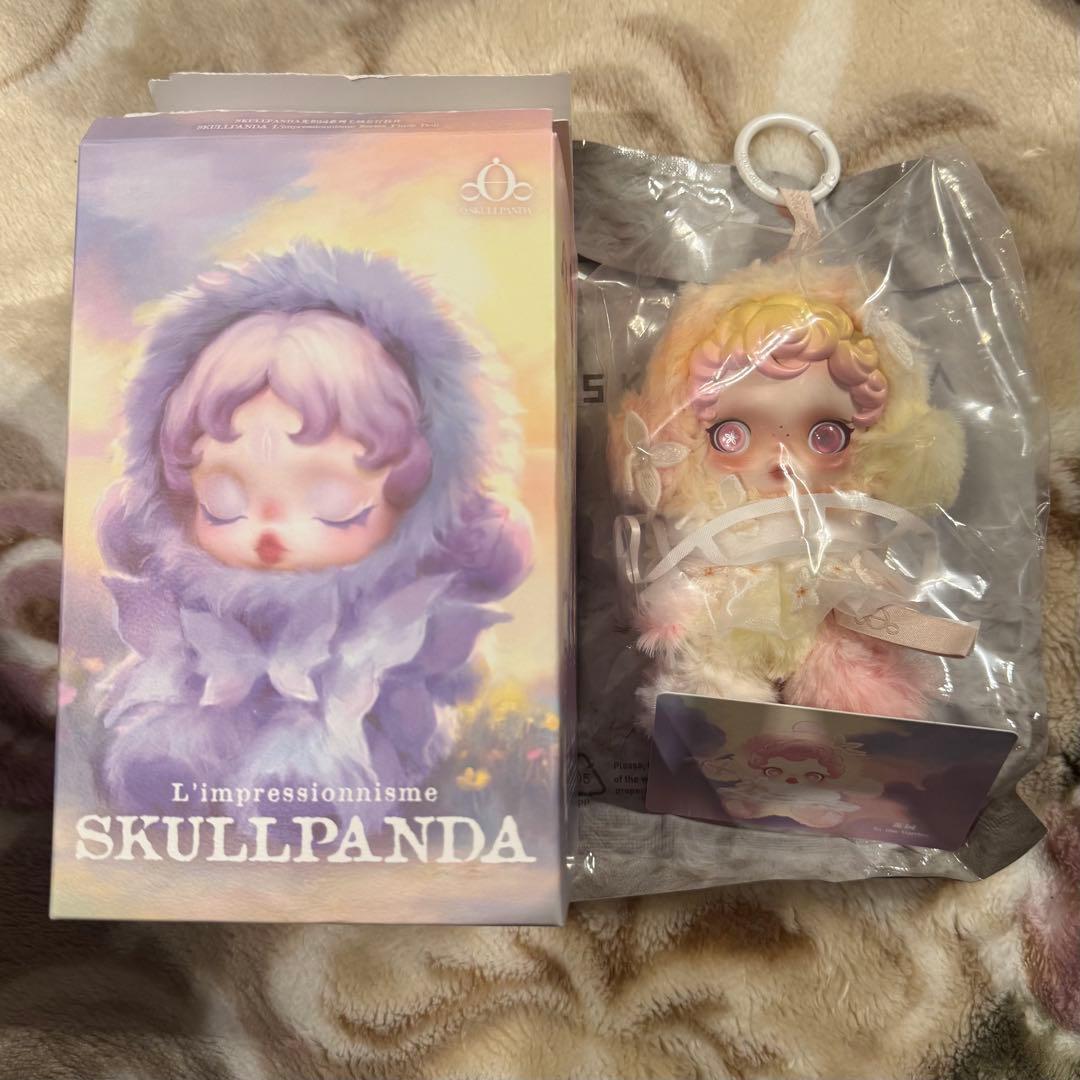 スカルパンダ　印象派　シークレット　popmart in the garden