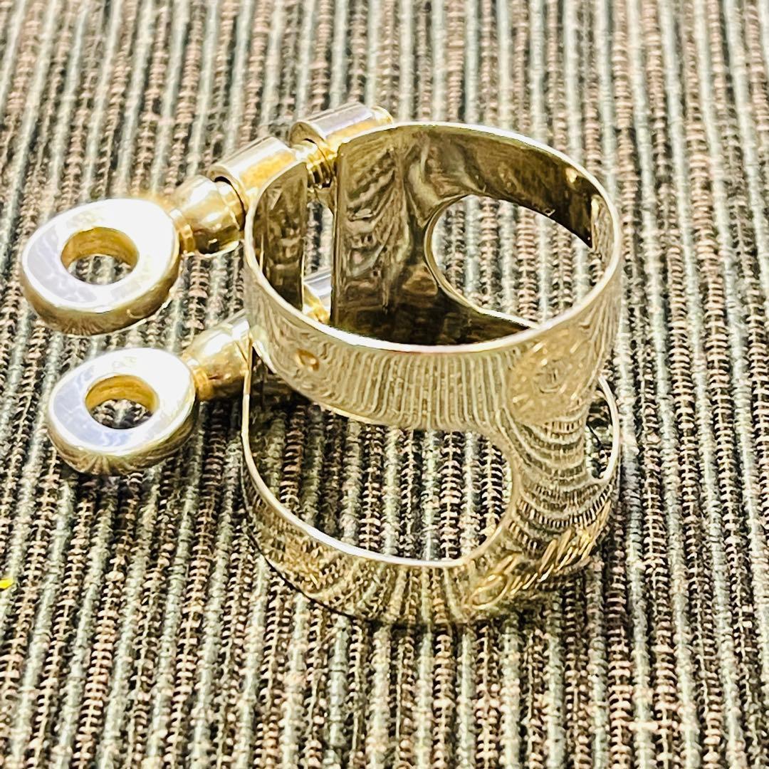 クラリネットリガチャー ブルズアイ ブルズEXスターリングシルバー 総銀製