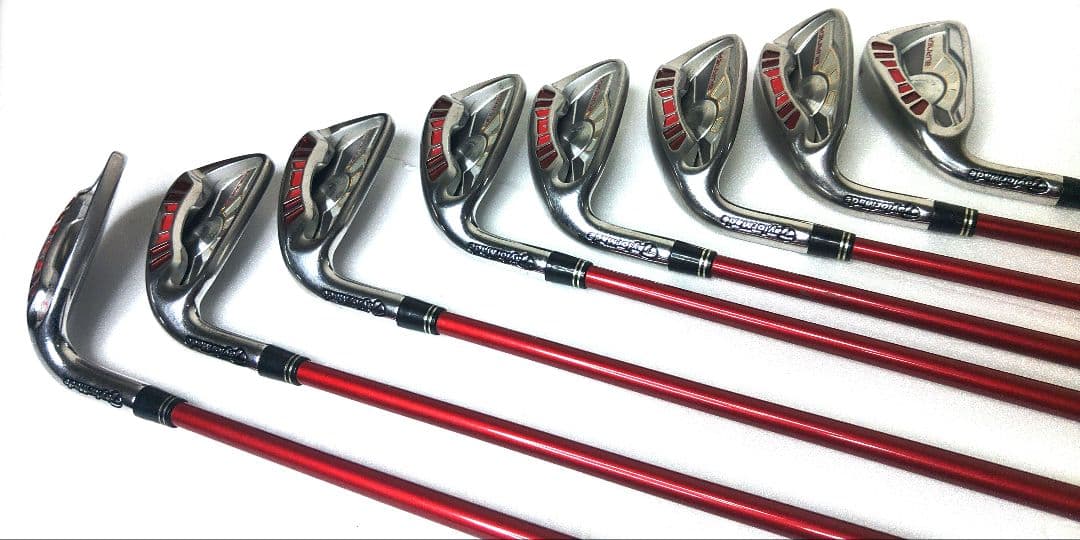 レフティ　テーラーメイド　バーナー　メンズ　アイアンセット　純正カーボン（S）