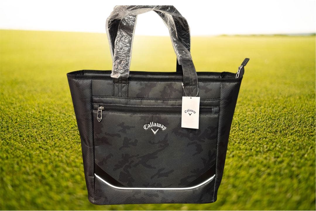 Callaway ブラック迷彩トートバッグ