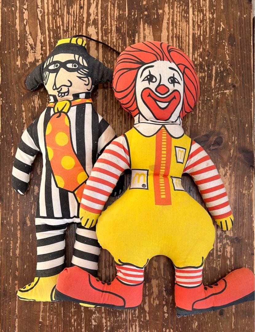 アメリカ ビンテージ マクドナルド 人形 ぬいぐるみ