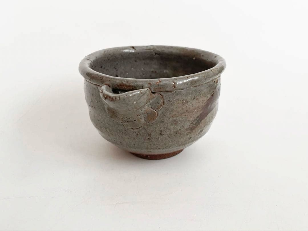 陶芸家　中川自然坊　絵唐津　片口　箱なし　丸田宗彦　西岡良弘　古唐津