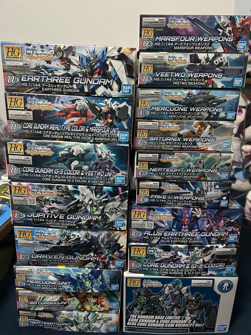 HG1/144 ビルドダイバーズリライズガンプラ まとめ売り (新品未開封)