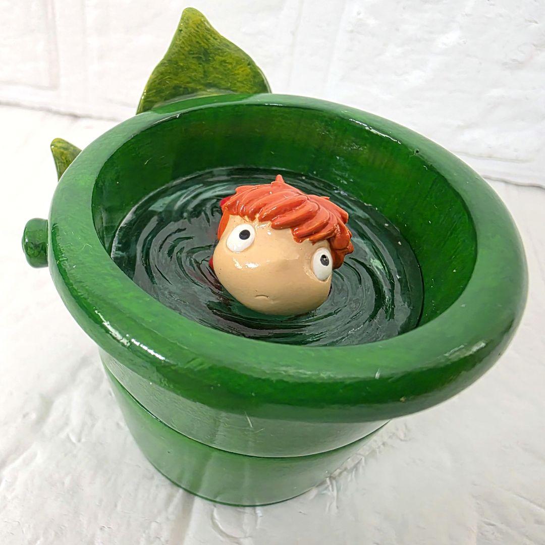 【崖の上のポニョ】イメージトレイ　アクアポット　3点セット　箱あり　未使用　希少