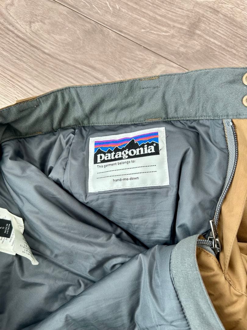Patagonia 子ども用 スノーウェア パンツ L