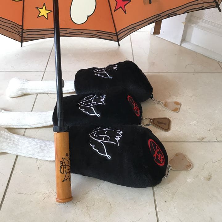 カステルバジャッククラブバック、傘、クラブカバー、ボール、シューズカバー