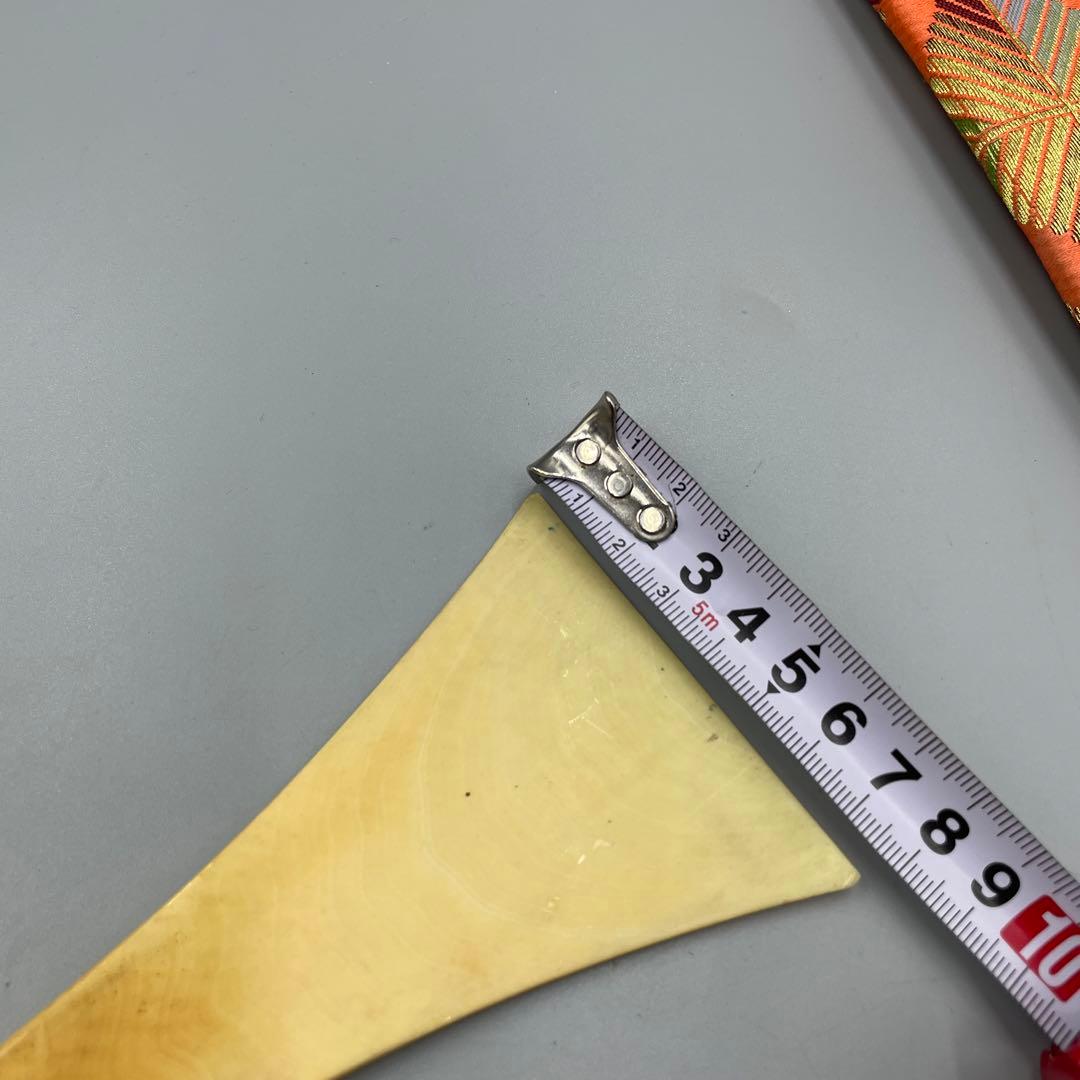 239ヴィンテージ 天然素材　三味線バチ　重さ約90g