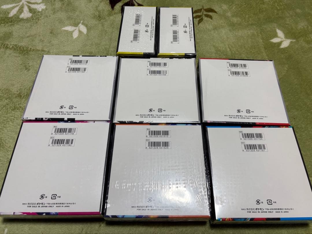 ポケモンカードゲーム ボックス8個セット