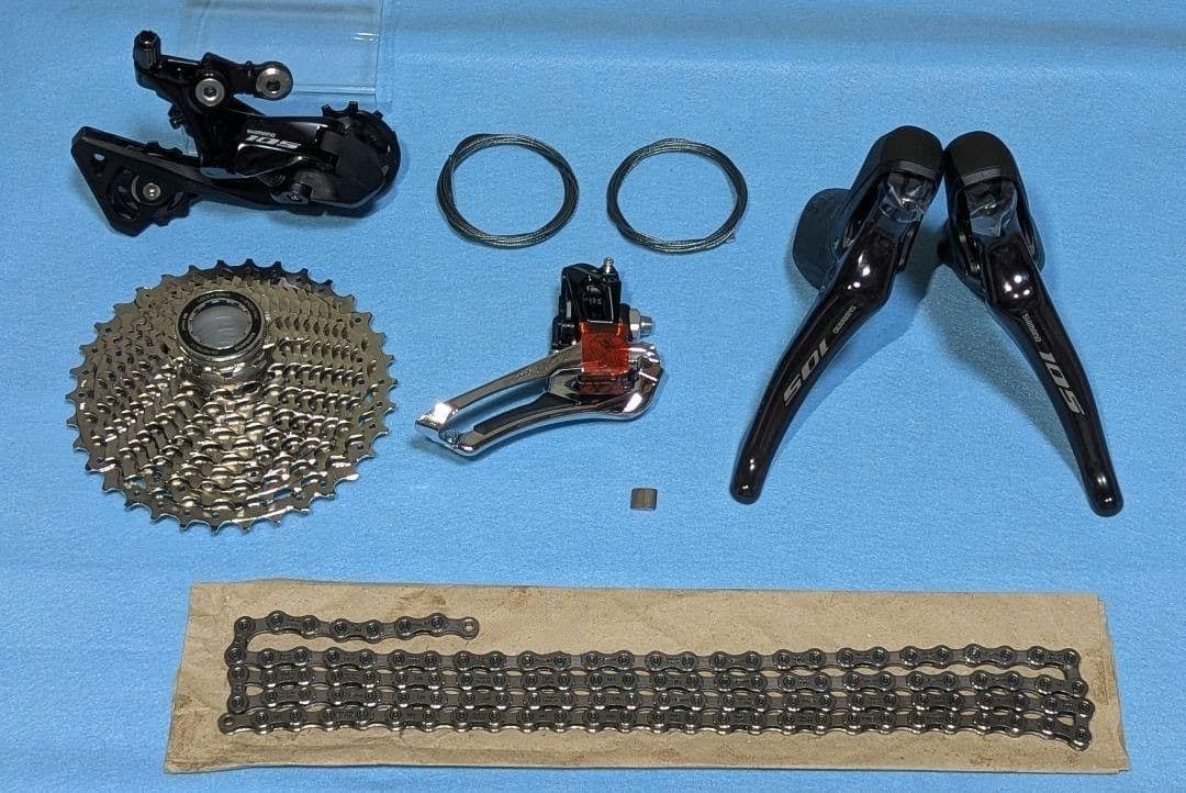 SHIMANO 105 R7000 コンポセット(ワイドギア)