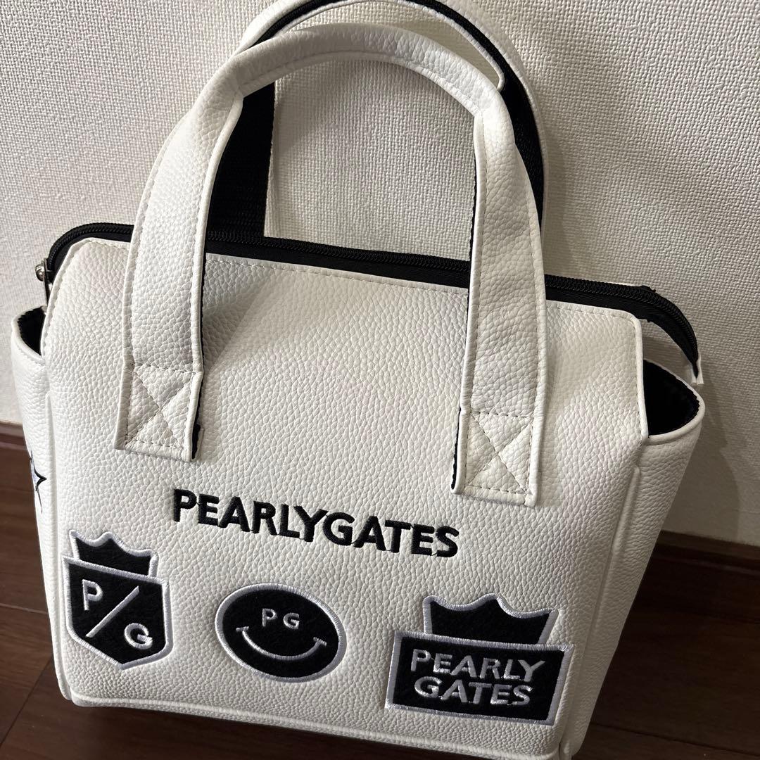 PEARLY GATES トートバッグ ホワイト