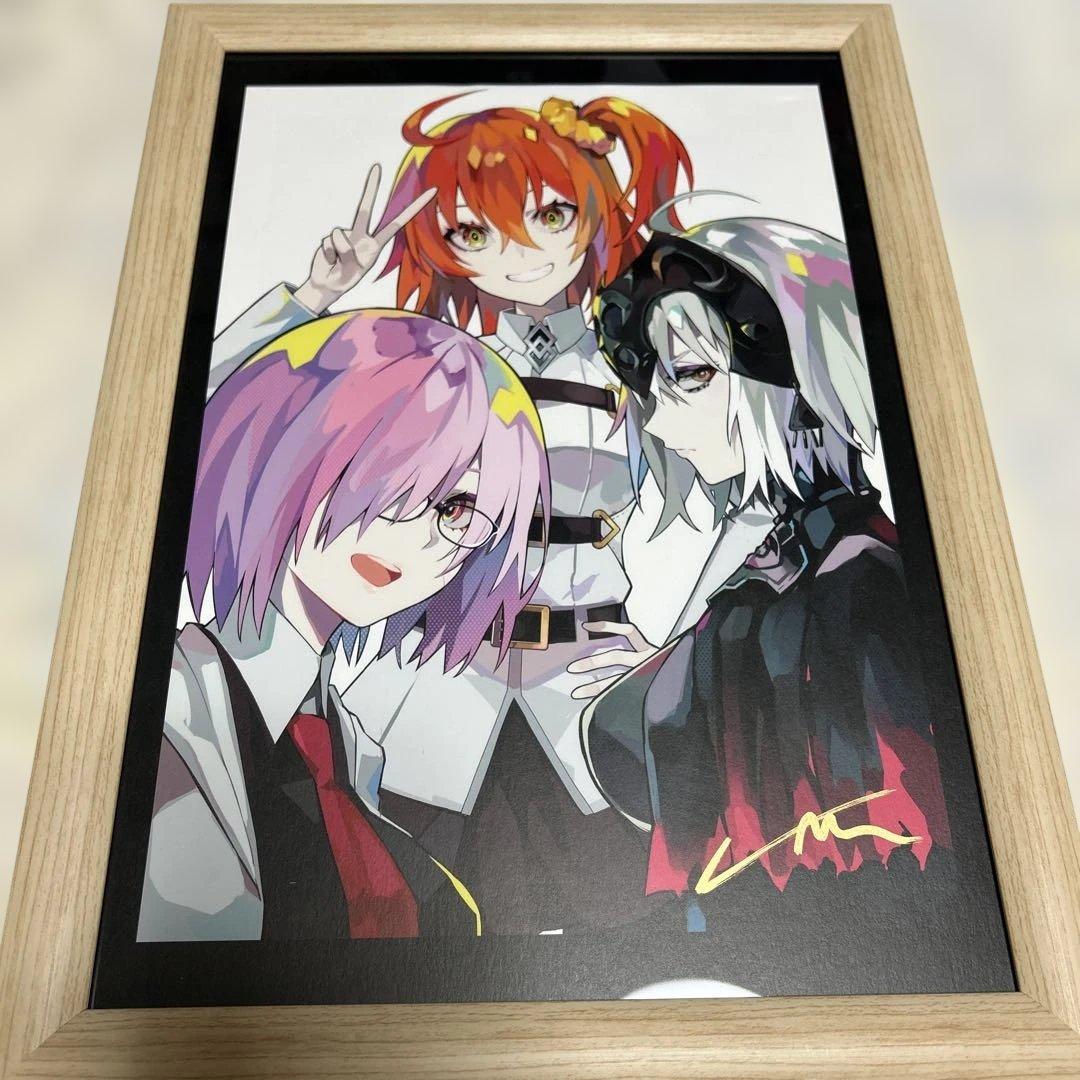 超激レア　LAM氏　サイン入り　複製原画　 Fate 異端なるセイレム