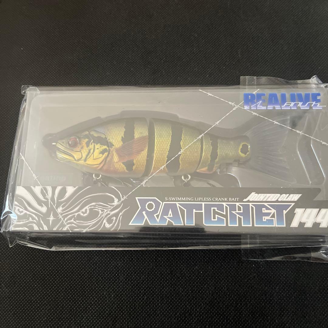 ガンクラフト　ラチェット144 限定カラー　リアルピーコックバス