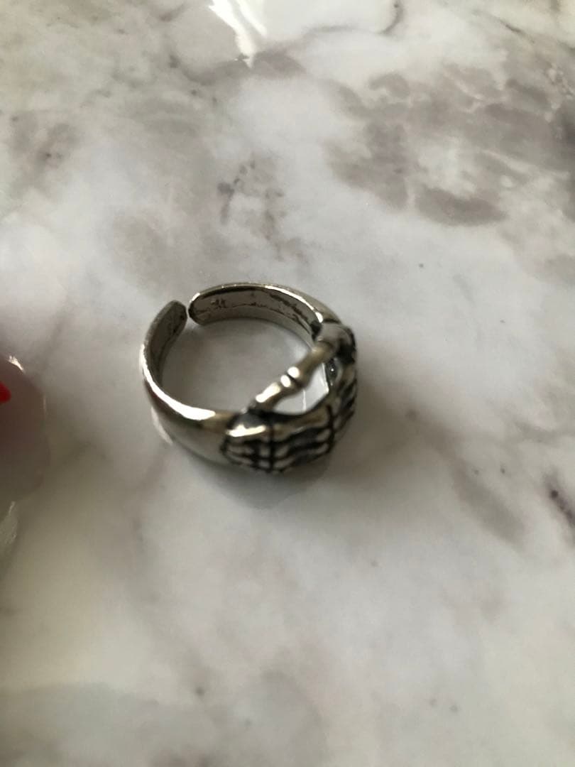 【激レア】【美品】【hide】hide ネクロマンス　指輪　レプリカ