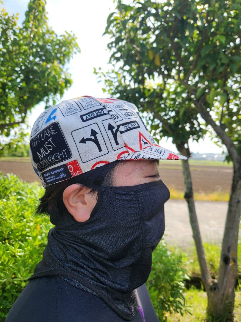 ★サイクルキャップ★【No.114】うさぎ☆和柄