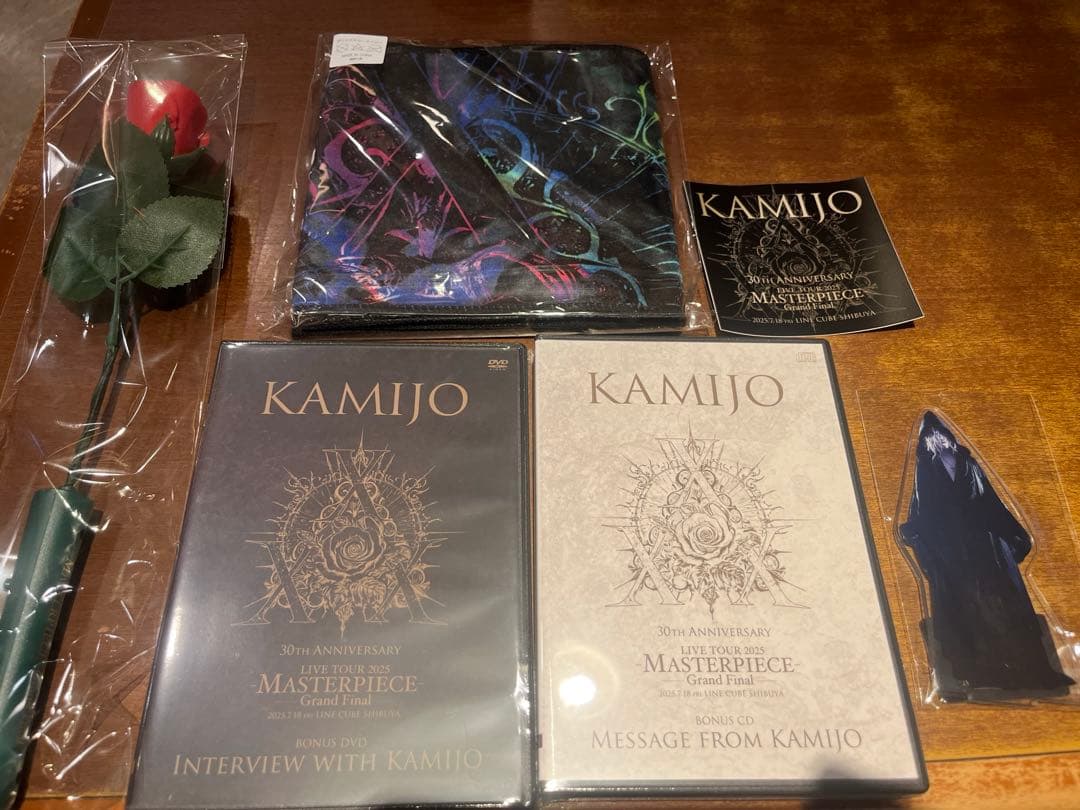 Kamijo Masterpiece Grand Final SS席グッズ