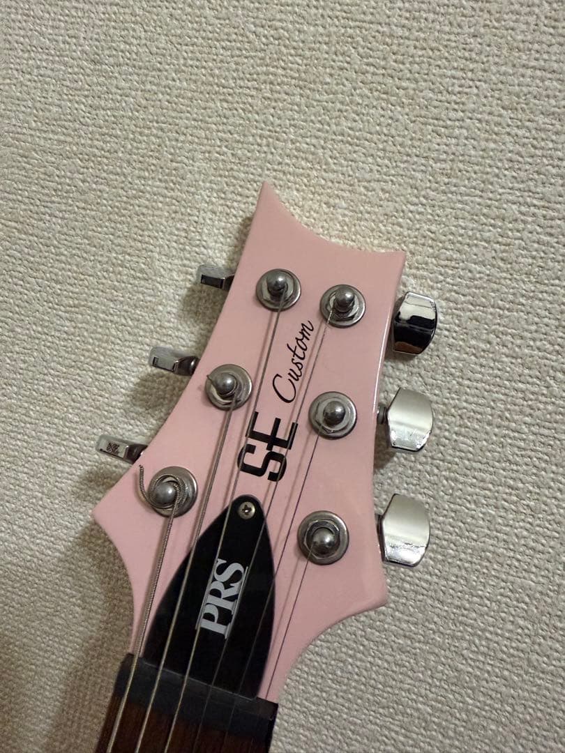 美品 希少 PRS SE CUSTOM24 PINK エレキギター