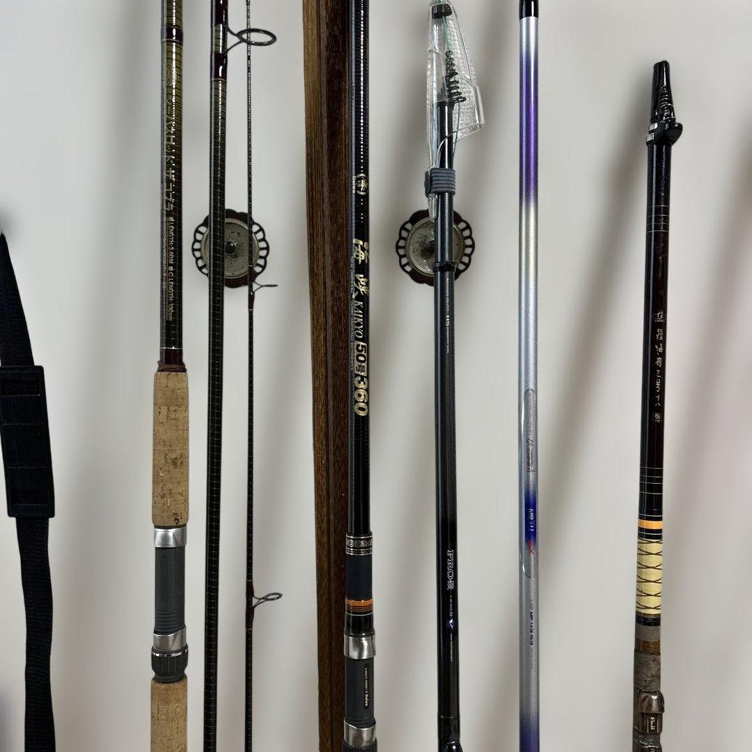 釣竿　磯、波止、船　用　計8点 　　超お買い得です‼️ 　　　 値下げ‼️