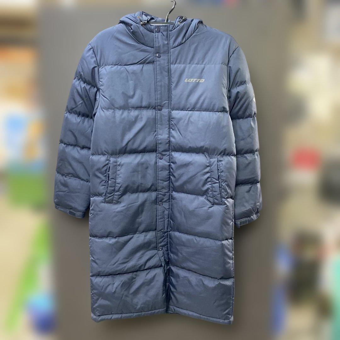 【新品】Lotto ベンチコート　ネイビー　LL