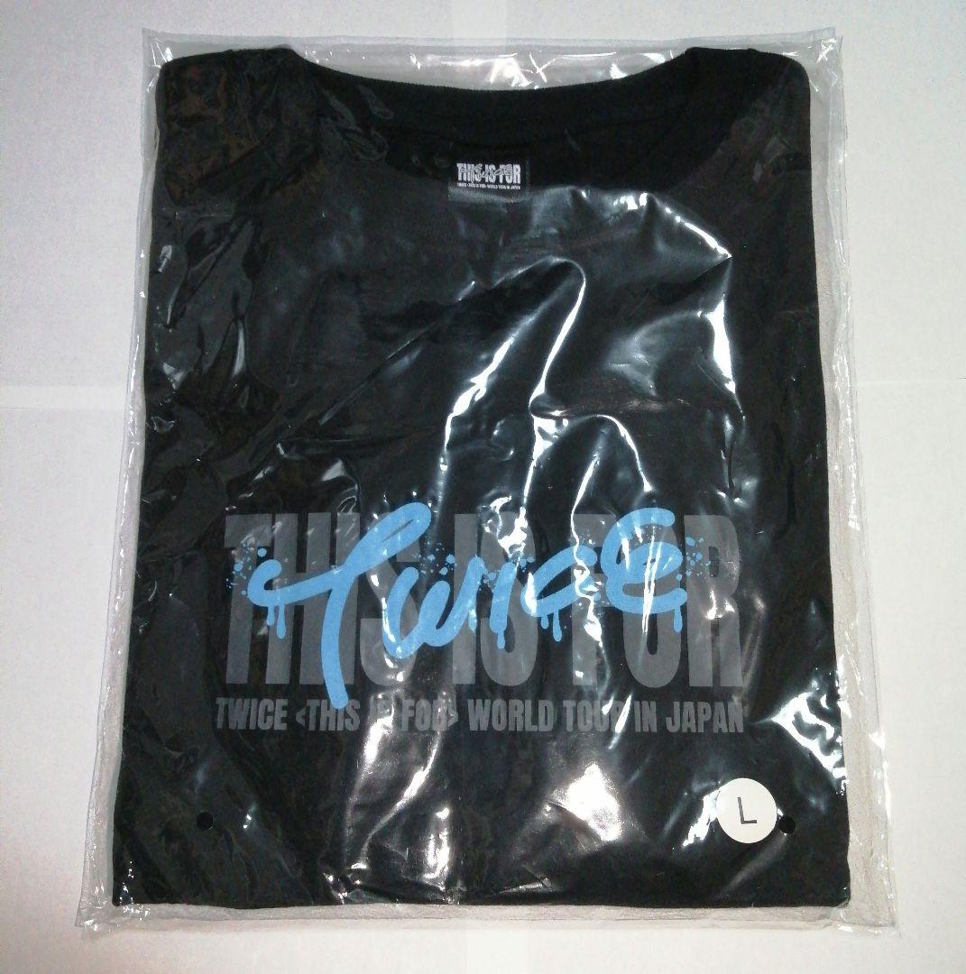 TWICE THIS IS FOR popup Tシャツ BLACK L ナヨン