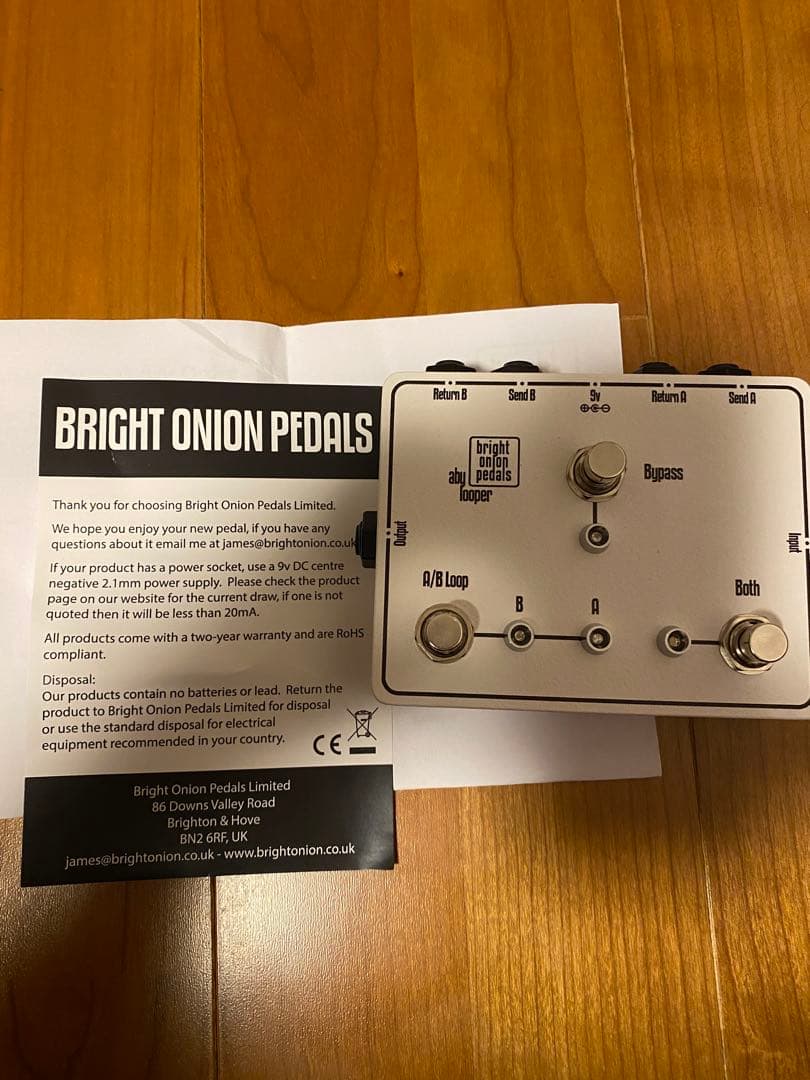 ギター Bright Onion Loop Switcher