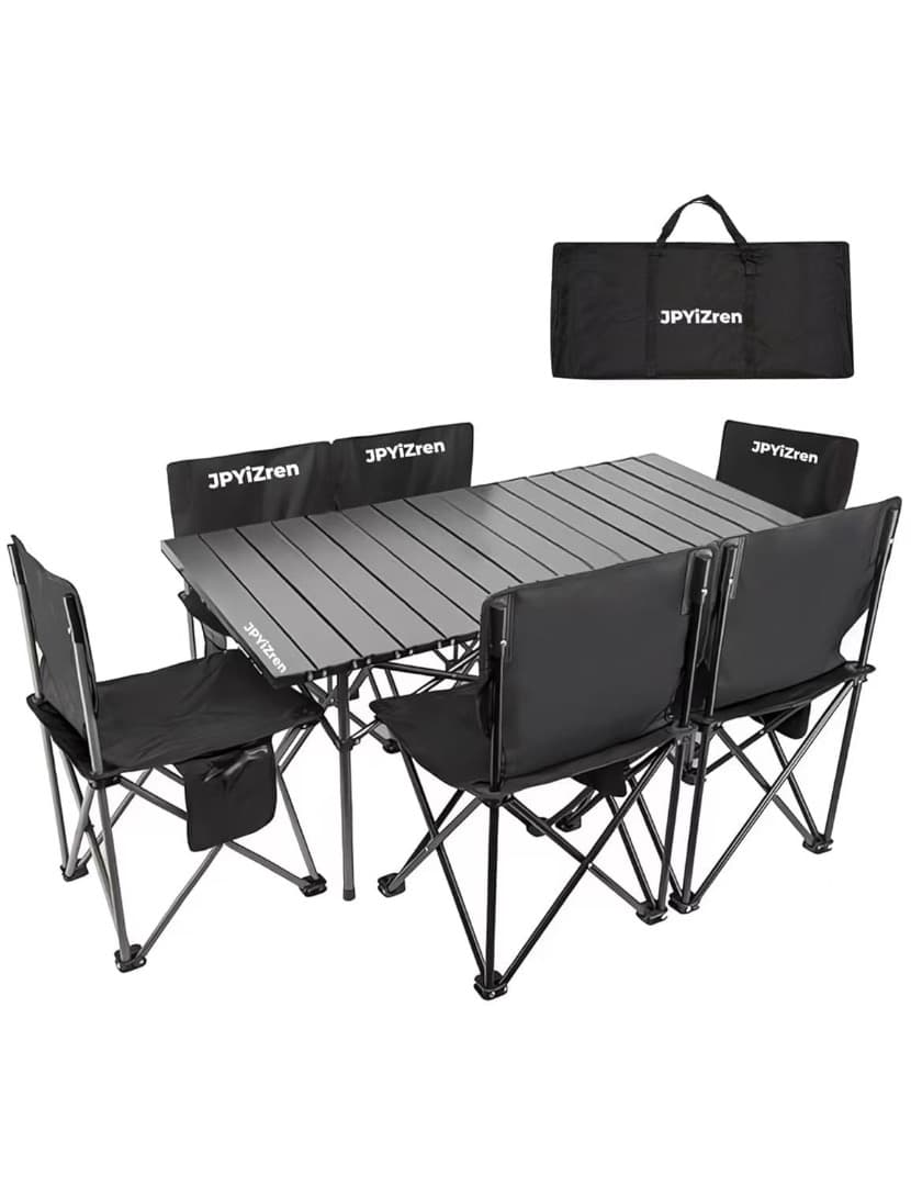 アウトドア テーブル チェア 7点セット アルミテーブル椅子 ピクニック ベンチ
