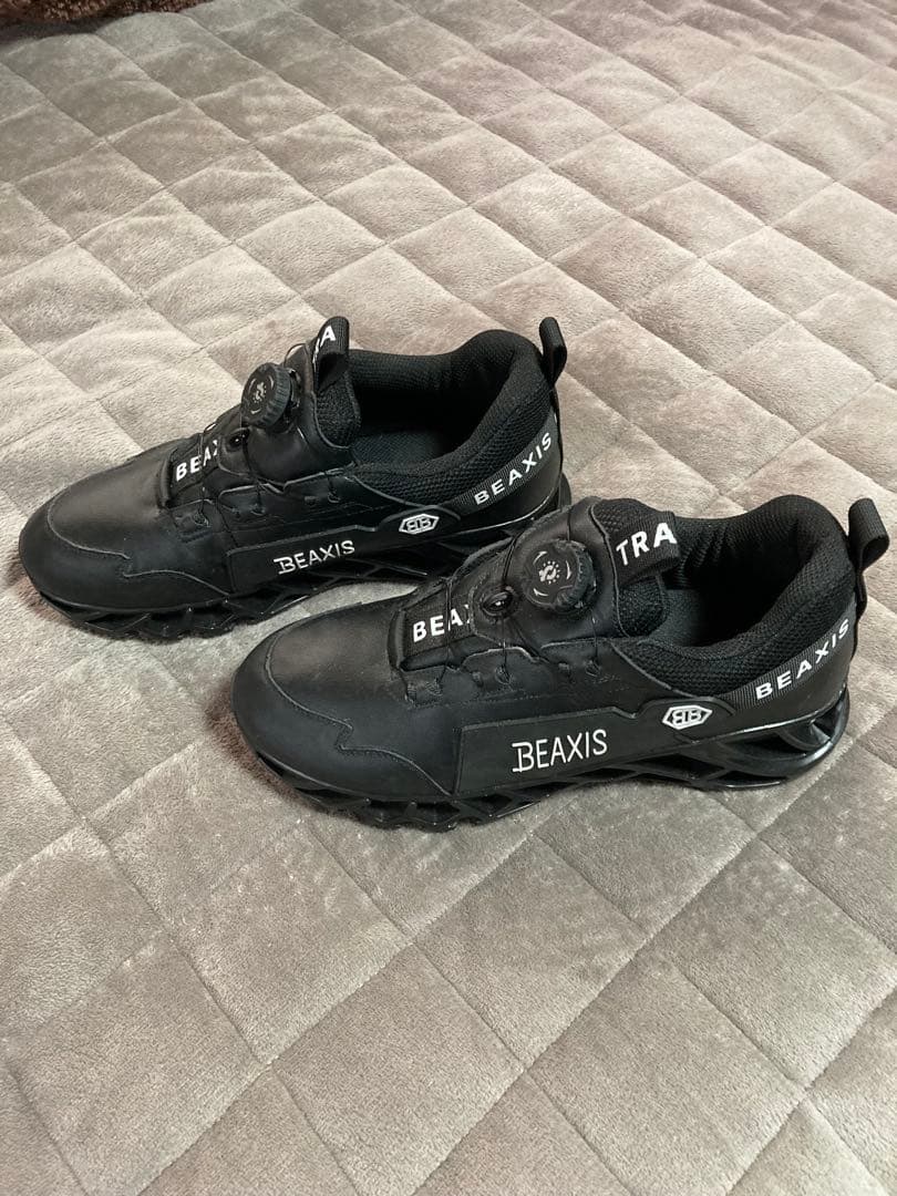 BEAXIS ダイヤル式ゴルフシューズ ブラック