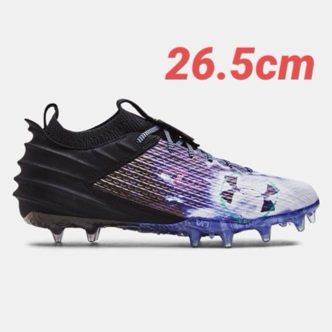 【26.5㎝】UA BLUR SMOKE 2.0 MC LE アメフト スパイク