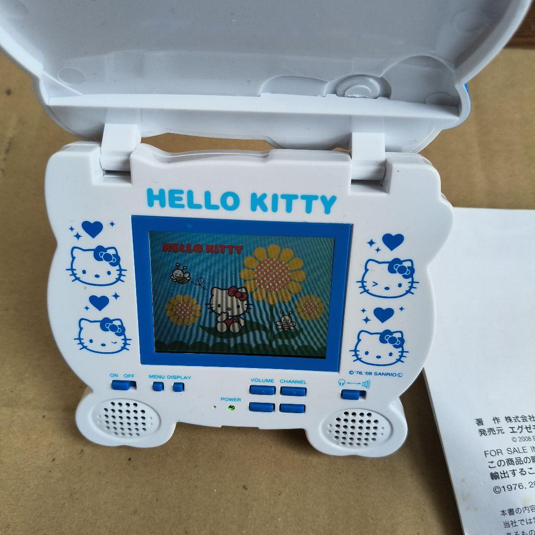 サンリオ　ハローキティ　ダイカット　フェイス型　ワンセグテレビ2.4インチ
