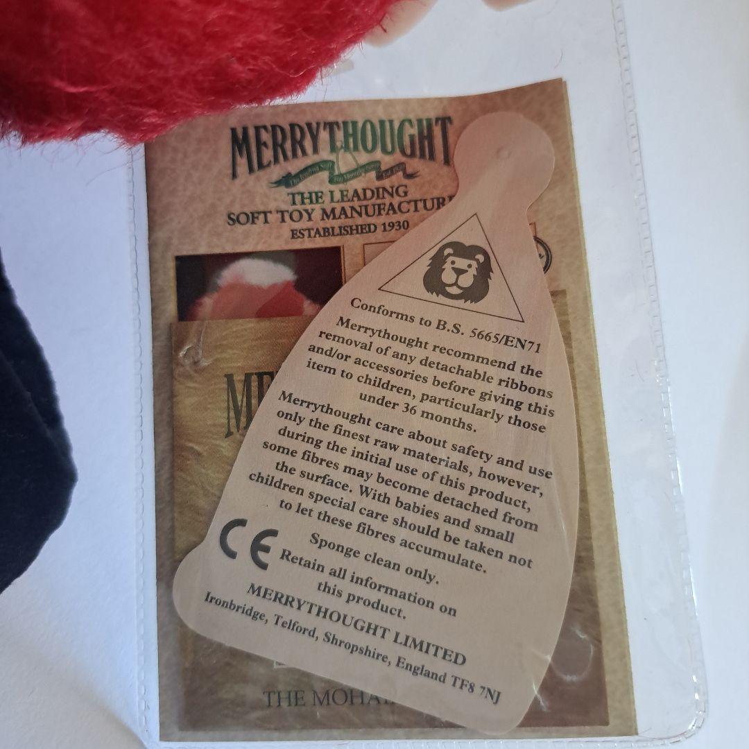 メリーソート　チーキー　テディベア　赤　デビル