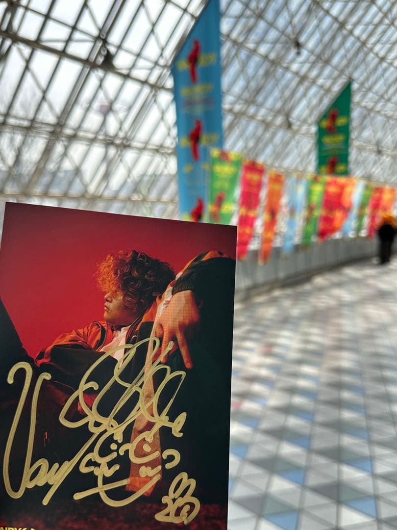 vaundy 直筆サイン入りポストカード